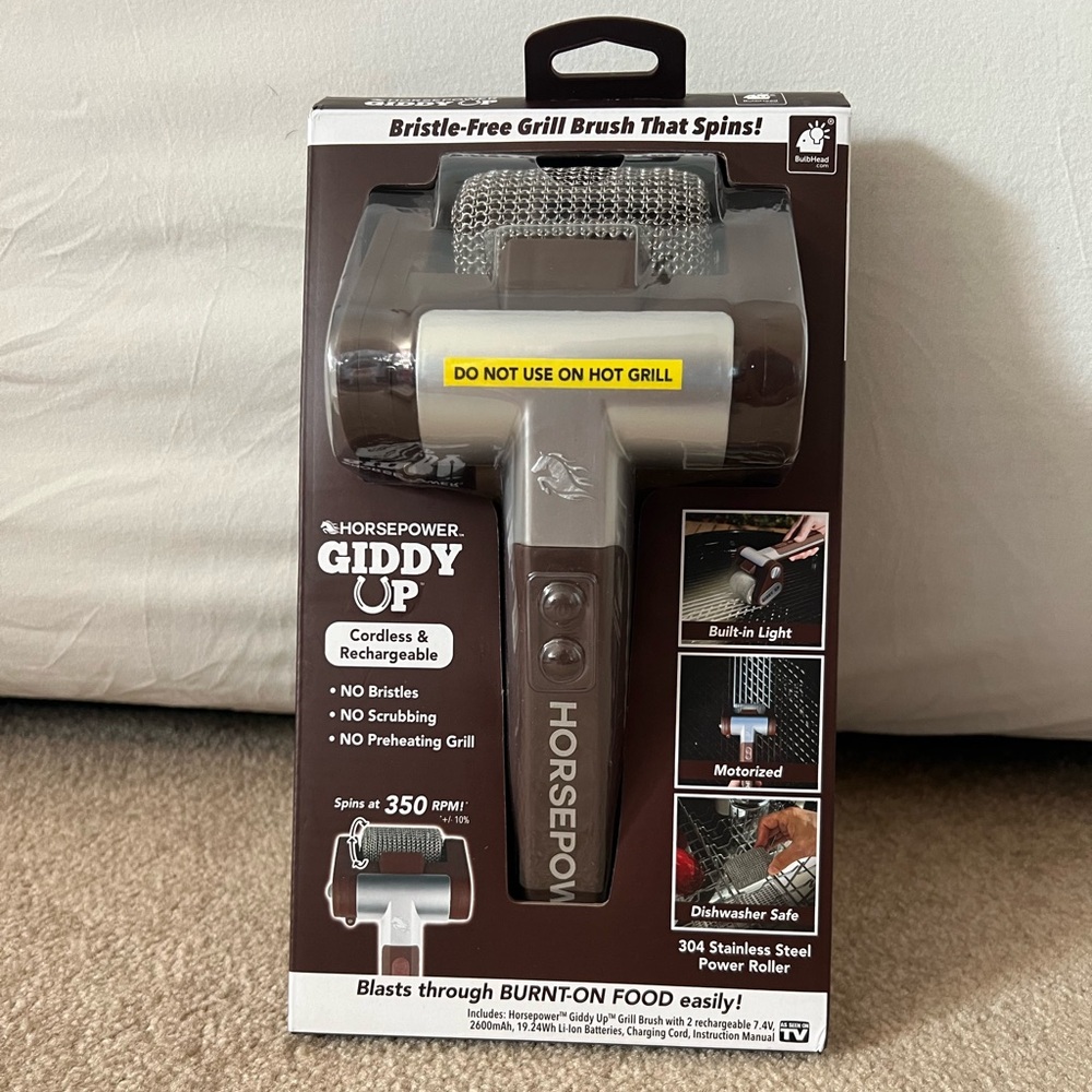 Horsepower Giddy Up Grill Brush